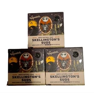 Dr Squatch Skellington’s Suds Limited Edition Soap Lot of 3 NEW